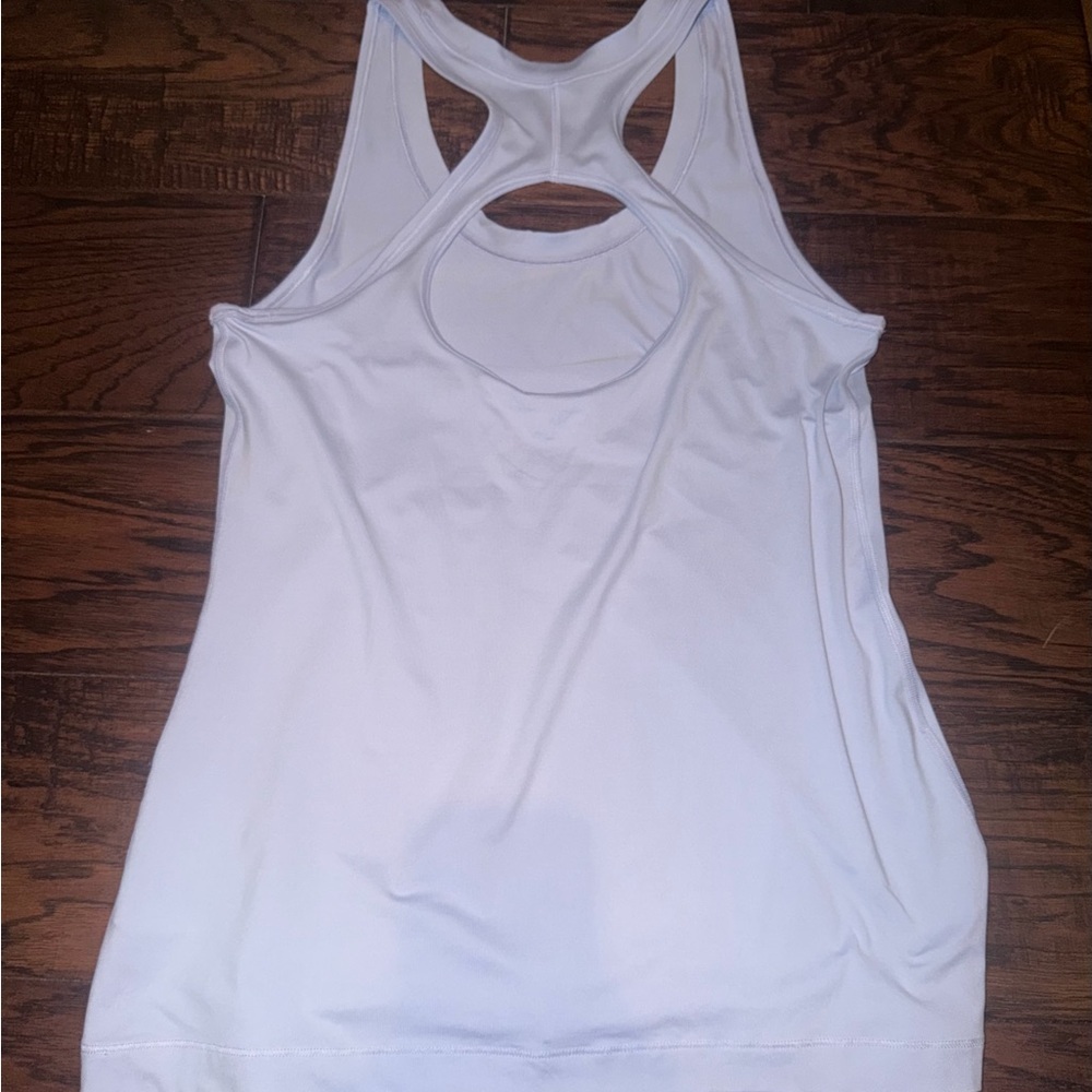Athleta White Racerback Tank Top - Women's Activewear​ - Picture 3 of 6